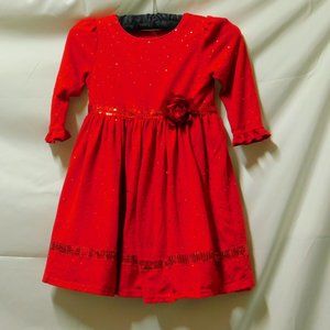 Sweet Heart Rose lightweight red knit dress